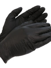 Disposable Dairy Gloves Black