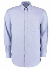 KK105 Kustom Kit Shirt Long Sleeve Light Blue
