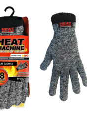 Heat Machine 2142 Thermal Gloves Grey Marl