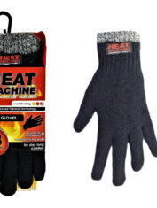 Heat Machine 2143 Thermal Gloves Black Marl
