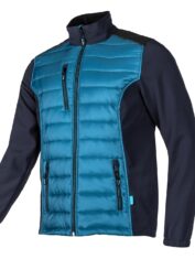 Crosby Quilted Softshell Jkt Petrol Blue