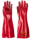 RG44 PVC Gauntlet 45cm Red